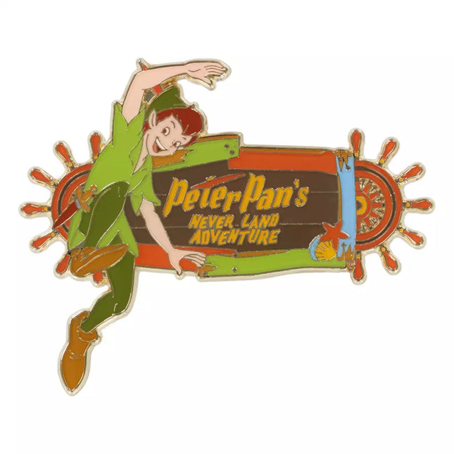 🏰東京迪士尼海洋 Peter Pan's Neverland Adventure Pin