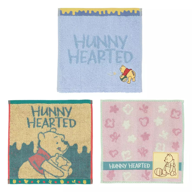 🏰東京迪士尼 Pooh Hunny Hearted 手巾套裝