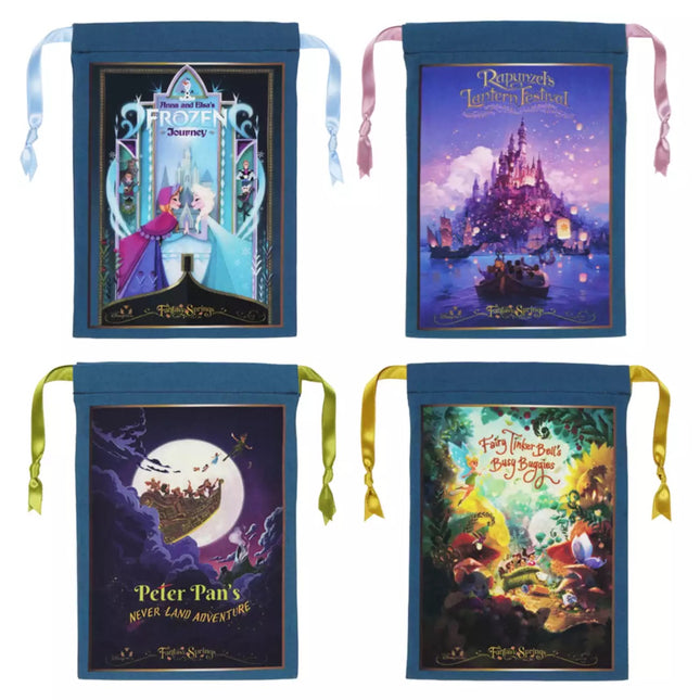 🏰東京迪士尼海洋 Fantasy Springs 束繩袋套裝