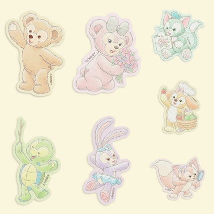 🏰東京迪士尼海洋 Duffy Shelliemay Gelatoni Stellalou Cookieann Olumel Linabell Wonders By Your Side 貼紙