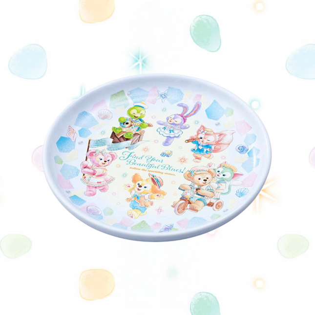 🏰東京迪士尼海洋 Find Your Beautiful Blues! Duffy and Friends 陶瓷碟