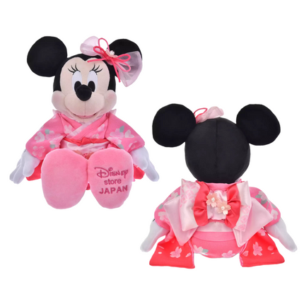 🇯🇵DisneyStore Mickey Minnie SAKURA 公仔