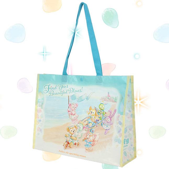 🏰東京迪士尼海洋 Find Your Beautiful Blues! Duffy and Friends 購物袋