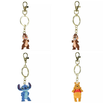 🇯🇵DisneyStore Chip and Dale Pooh Stitch Fes 3D 鎖匙扣