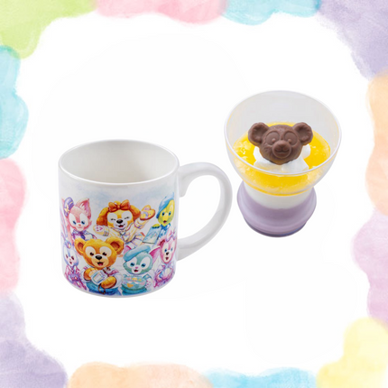 🏰東京迪士尼海洋 Heartfelt Letters of Friendship Duffy and Friends 陶瓷杯