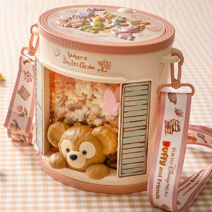 🏰東京迪士尼海洋 Where Smiles Grow Duffy and Friends 爆谷桶