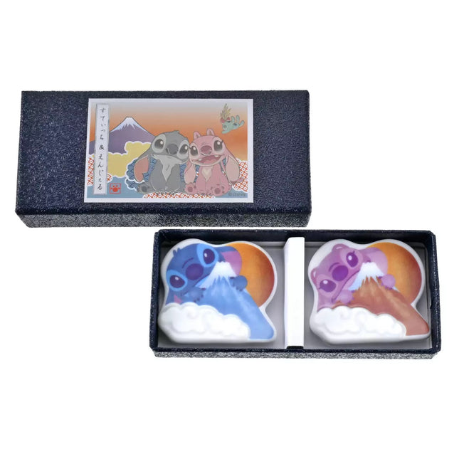 🇯🇵DisneyStore Stitch Angel Japan Original 陶瓷筷子架