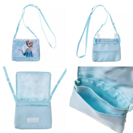 🇯🇵DisneyStore Stitch Lightning McQueen Sofia Elsa 兒童斜孭袋