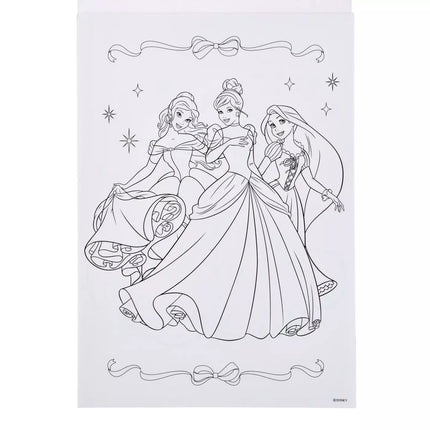 🇯🇵DisneyStore Disney Princess 兒童填色簿套裝