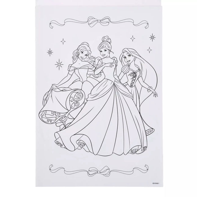 🇯🇵DisneyStore Disney Princess 兒童填色簿套裝