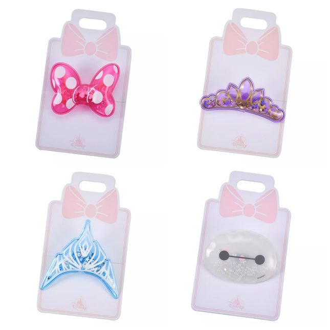 🇯🇵DisneyStore Minnie Rapunzel Elsa Baymax 兒童髮圈