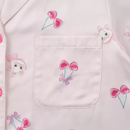 🇯🇵DisneyStore Marie Cat GLOSSY FRUITS 睡裙