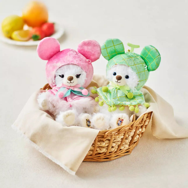 🇯🇵DisneyStore UniBEARsity GLOSSY FRUITS 鎖匙扣公仔衫盲盒