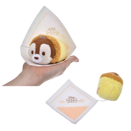 🇯🇵DisneyStore Mickey Minnie Chip and Dale Pooh Baymax 中華包 Tsum Tsum