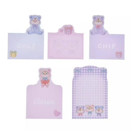🇯🇵DisneyStore Chip and Dale COLLECTION Memo