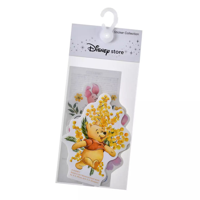 🇯🇵Disneystore Minnie Pooh Piglet Marie Cat 貼紙