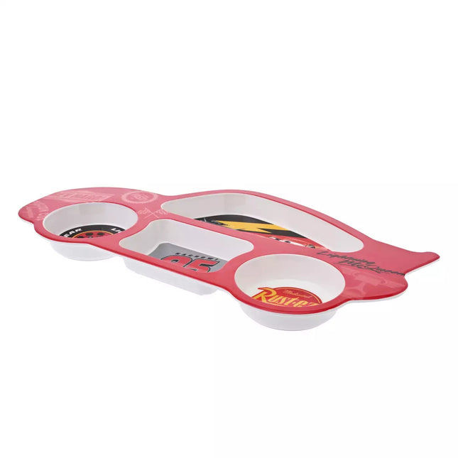 🇯🇵DisneyStore Cars Lightning McQueen 樹脂兒童餐盤套裝