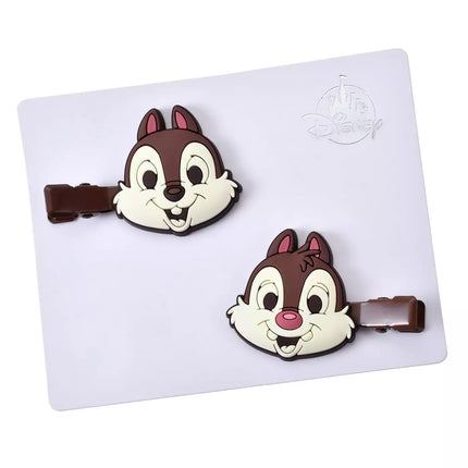 🇯🇵DisneyStore Mickey Minnie Chip and Dale Stitch Angel Hair Zakka 髮夾