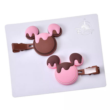 🇯🇵DisneyStore Mickey Minnie Chip and Dale Stitch Angel Hair Zakka 髮夾