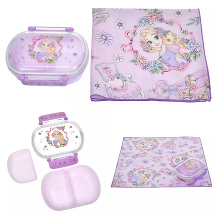 🇯🇵DisneyStore Rapunzel Elsa Cars 兒童食物盒連餐墊