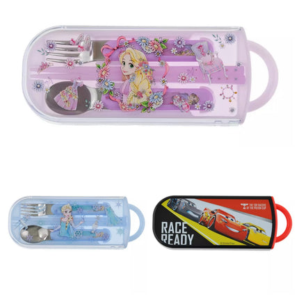🇯🇵DisneyStore Rapunzel Elsa Cars 兒童餐具套裝