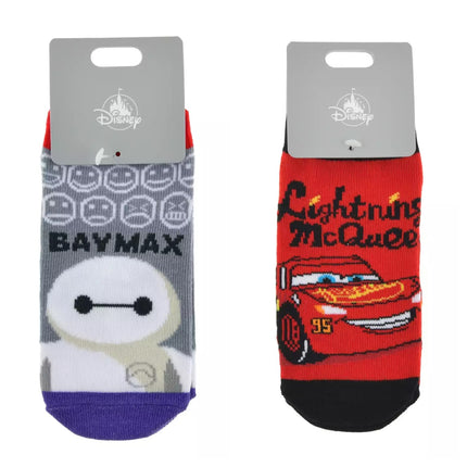 🇯🇵DisneyStore Baymax Lightning McQueen 兒童襪