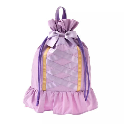 🇯🇵DisneyStore Rapunzel Back to School 兒童束繩袋(L)
