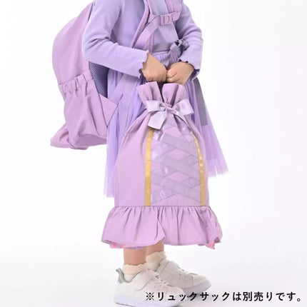 🇯🇵DisneyStore Rapunzel Back to School 兒童束繩袋(L)