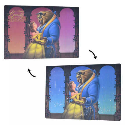 🇯🇵DisneyStore Beauty and the Beast Lenticular Postcard