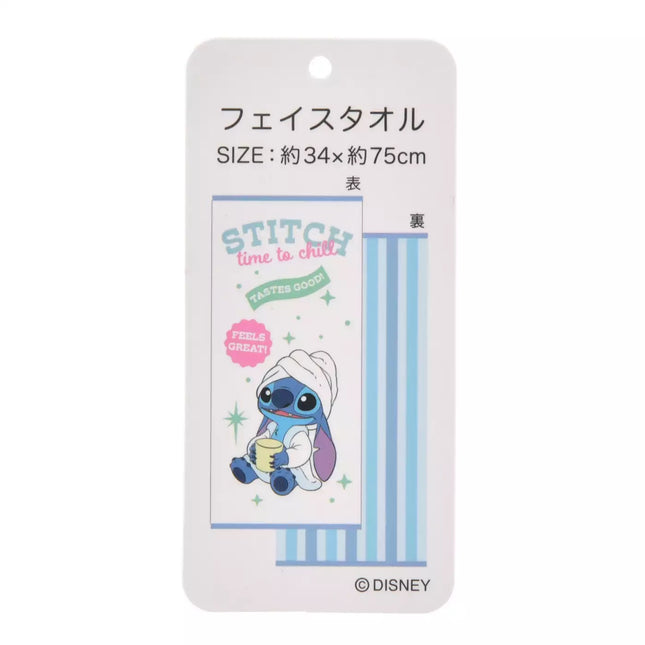 🇯🇵DisneyStore Stitch BATH & LAUNDRY 洗臉毛巾