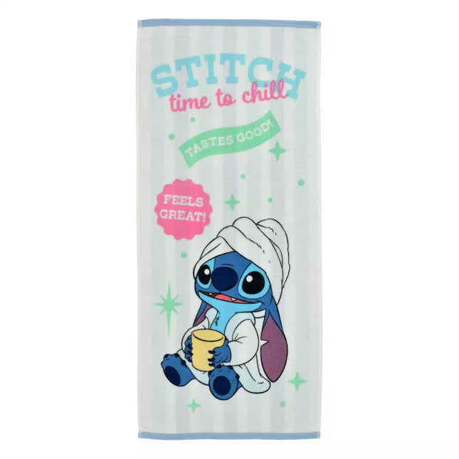 🇯🇵DisneyStore Stitch BATH & LAUNDRY 洗臉毛巾