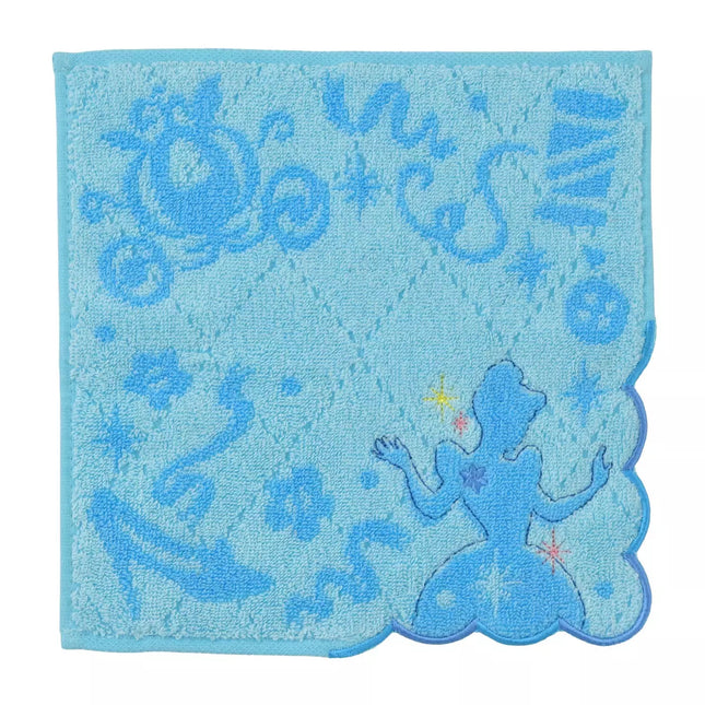 🇯🇵DisneyStore Cinderella Ariel Rapunzel Alice 剪影 手巾