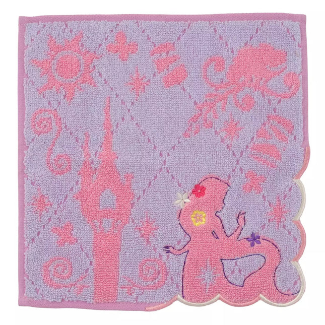 🇯🇵DisneyStore Cinderella Ariel Rapunzel Alice 剪影 手巾