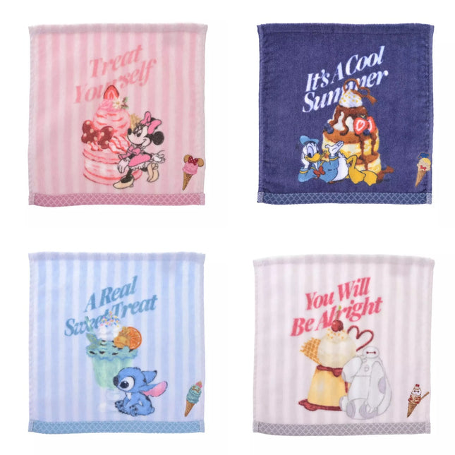 🇯🇵DisneyStore Minnie Donald Stitch Baymax 手巾