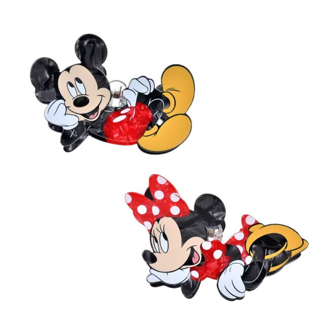 🇯🇵DisneyStore Mickey Minnie 髮夾