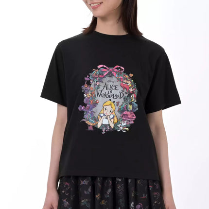 🇯🇵DisneyStore Alice In Wonderland 75Th Anniversary T-shirt