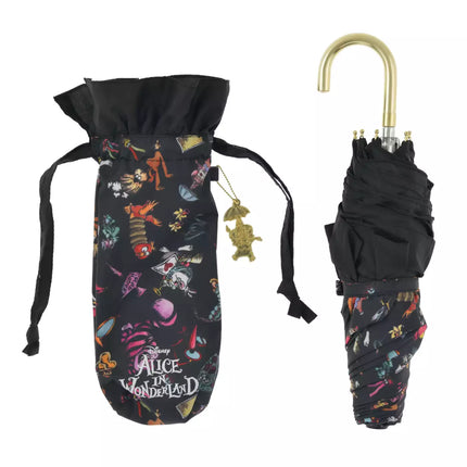 🇯🇵DisneyStore Alice In Wonderland 75Th Anniversary 晴雨兼用縮骨遮