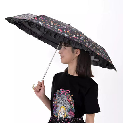 🇯🇵DisneyStore Alice In Wonderland 75Th Anniversary 晴雨兼用縮骨遮