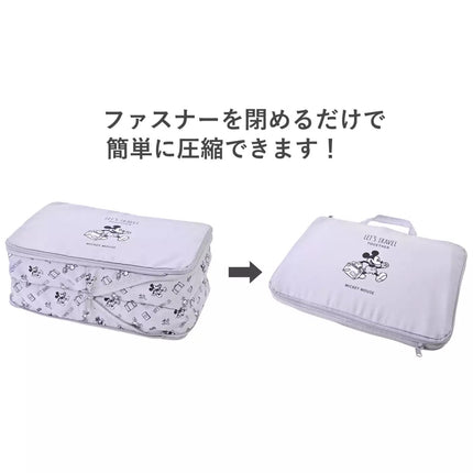🇯🇵DisneyStore Mickey TRAVEL 壓縮行李袋(M)