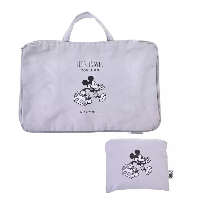🇯🇵DisneyStore Mickey TRAVEL 壓縮行李袋(M)