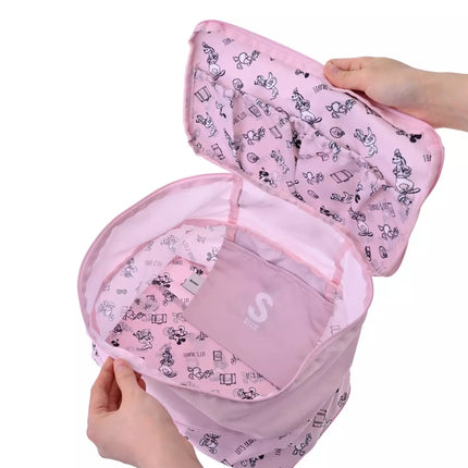 🇯🇵DisneyStore Minnie TRAVEL 壓縮行李袋(S)