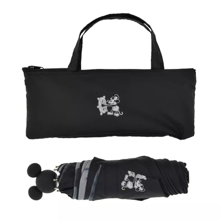 🇯🇵DisneyStore Mickey 蒸汽船 Shiny Day 晴雨兼用縮骨遮