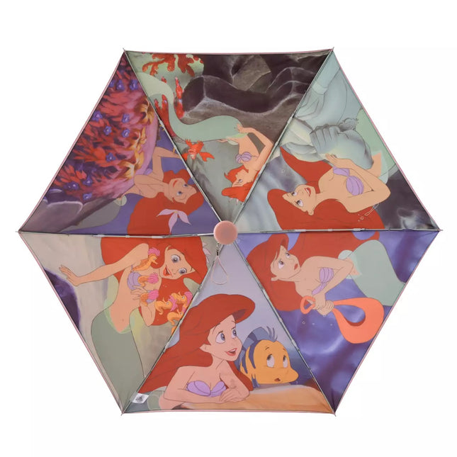 🇯🇵DisneyStore Ariel Shiny Day 晴雨兼用縮骨遮
