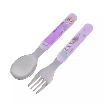 🇯🇵DisneyStore Rapunzel 樹脂兒童餐盤套裝