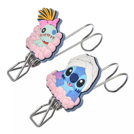 🇯🇵DisneyStore Stitch Scrump BATH & LAUNDRY 衣夾