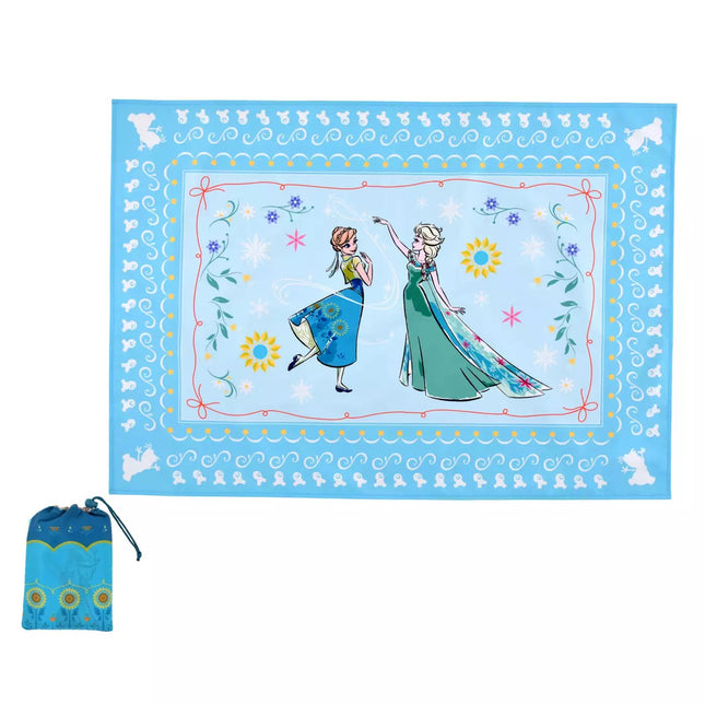 🇯🇵DisneyStore Elsa Anna Frozen Fever 野餐墊