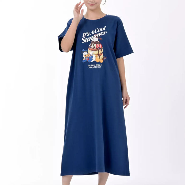 🇯🇵DisneyStore Donald Cool Goods 冰感睡裙