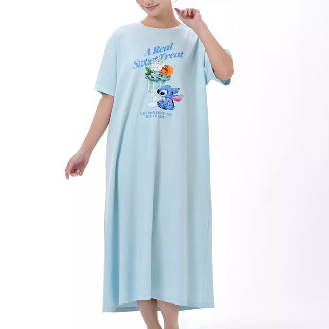 🇯🇵DisneyStore Stitch Cool Goods 冰感睡裙