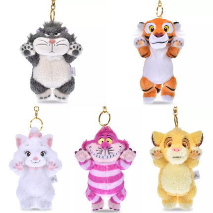 🇯🇵DisneyStore Lucifer Rajah Cheshire Cat Marie Cat Simba Animal Touch 鎖匙扣
