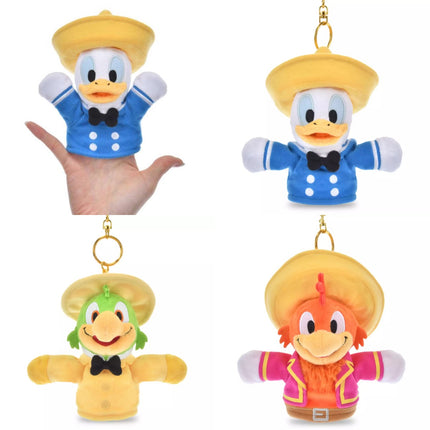 🇯🇵DisneyStore Donald Jose Carioca Panchito FINGER PUPPET 鎖匙扣